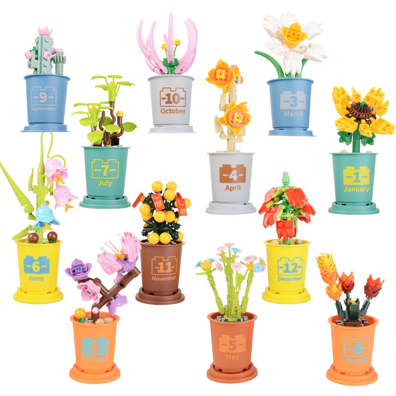 Juguete decorativo de taza de café con flores, compatible con bloques de construcción LEGO, para niños y niñas