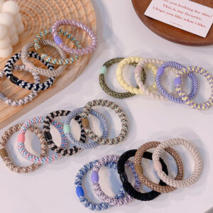 Liga elástica de piel trenzada, versátil y sencilla